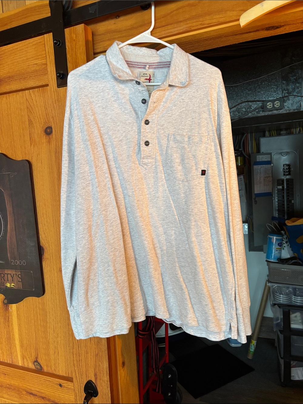 Men's Long-Sleeve Polo Relwen